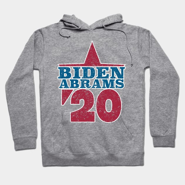 Joe Biden 2020 and Stacy Abrams on the One Ticket. Biden Abrams 2020 Hoodie by YourGoods